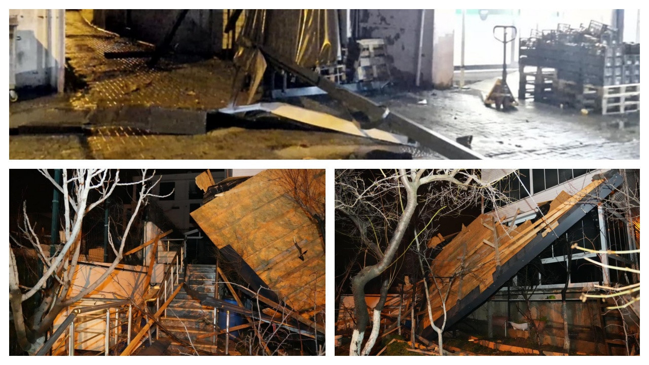 Tekirdağ’da Fırtına Kabusu… Çatılar Uçtu, Ağaçlar Devrildi