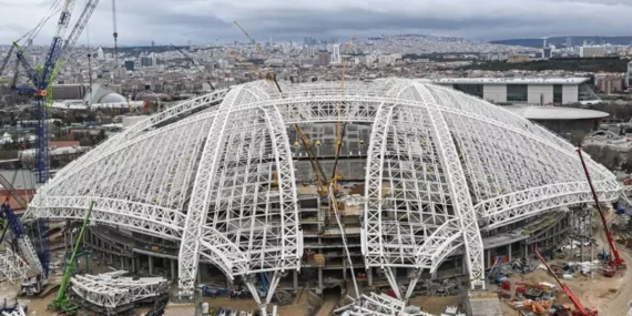 Türkiye’nin en büyük üçüncü stadyumu yakında açılıyor