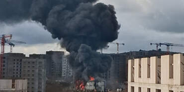 Tuzla’da İşçilerin Kaldığı Konteynerde Büyük Yangın