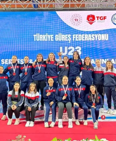 U23 Türkiye Kadınlar Güreş Şampiyonası sona erdi