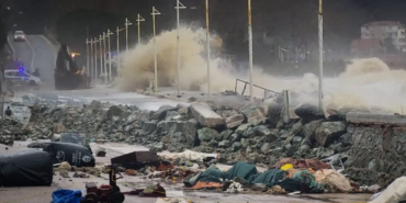 Yalova’yı Fırtına Vurdu! Deniz Taştı, AFAD Harekete Geçti