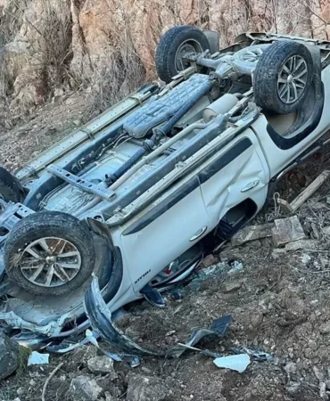 Yozgat’ta Otomobil Devrildi, Sürücü Yaralandı