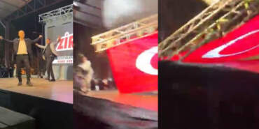 Zeybekten Saniyeler Sonra Felaket! Belediye Başkanı Ölümden Döndü