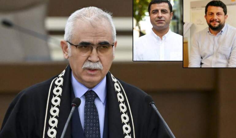 AYM Başkanı Özkaya’dan Demirtaş ve Atalay açıklaması: Mahkeme, kararlarında hukuki çerçeveye göre hareket etti