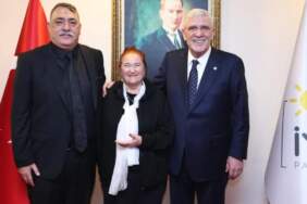 Dervişoğlu, partisinin genel merkezinde Sabahat Akkiraz’ı ağırladı