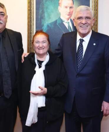 Dervişoğlu, partisinin genel merkezinde Sabahat Akkiraz’ı ağırladı