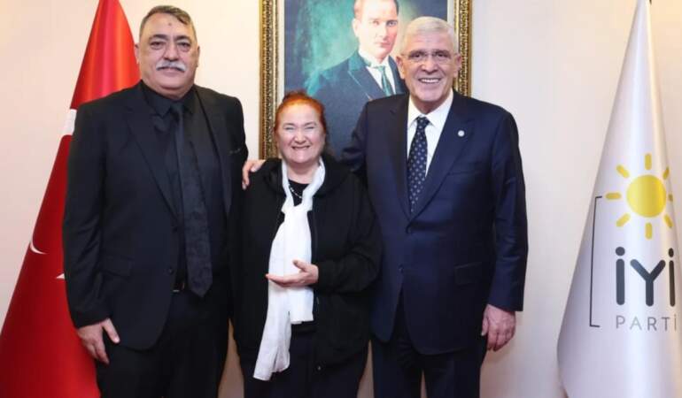 Dervişoğlu, partisinin genel merkezinde Sabahat Akkiraz’ı ağırladı