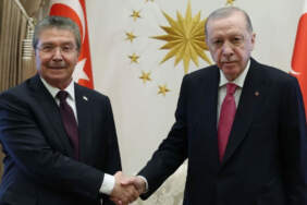 Erdoğan, KKTC Başbakanı Üstel ile görüştü