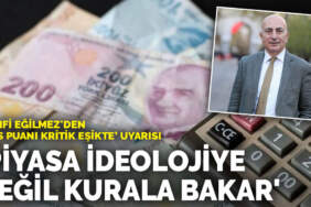 Mahfi Eğilmez’den ‘CDS puanı kritik eşikte’ uyarısı: Piyasa ideolojiye değil kurala bakar