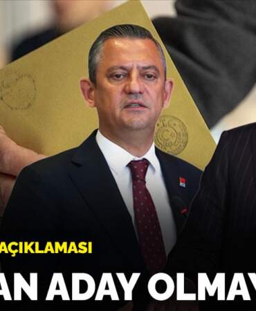 Özel’den seçim açıklaması: Erdoğan aday olmayabilir