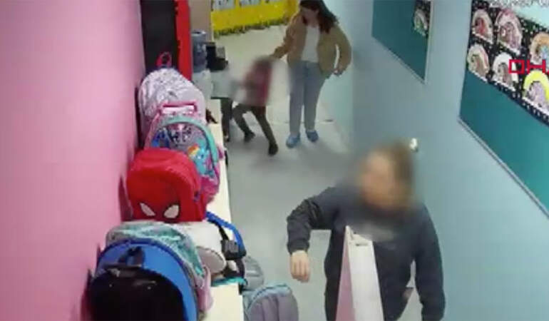 5 yaşındaki çocuğa anaokulunda öğretmeninden darp! ‘Bilerek tekme atmadım’