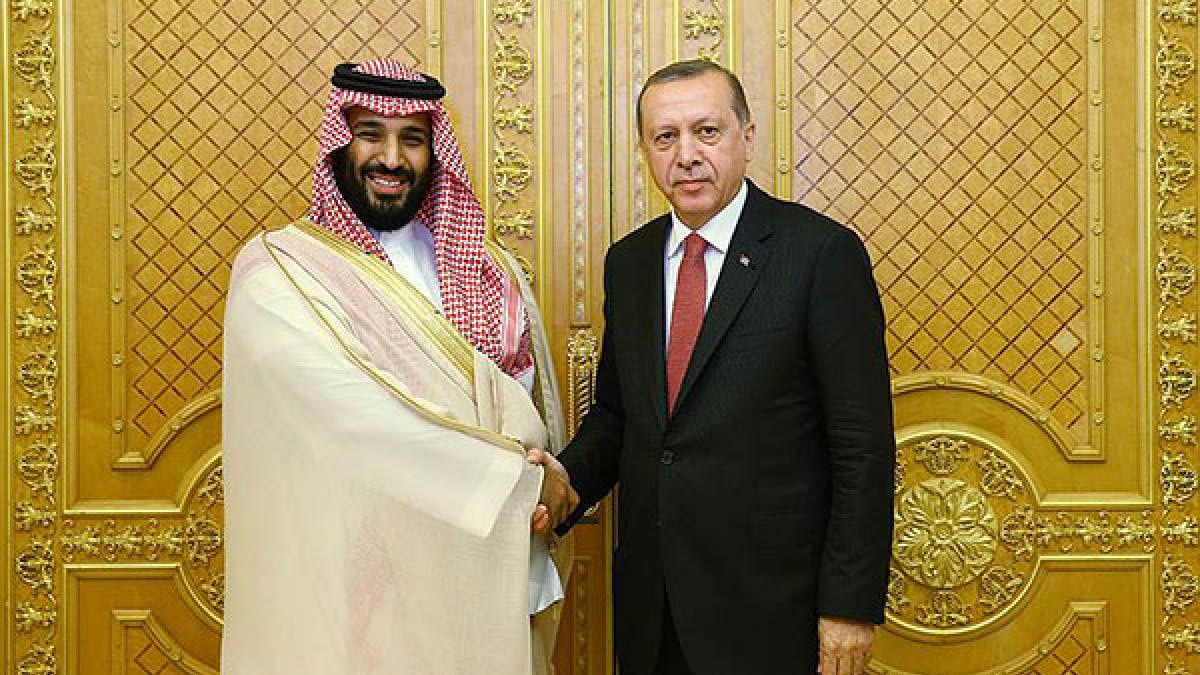 Cumhurbaşkanı Erdoğan, Prens Selman’la görüştü