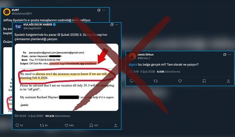 Epstein davasında X’e sızmıştı: 3. Dünya Savaşı belgeleri gerçek mi?