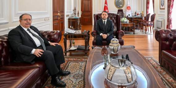 Adalet Bakanı Akın Gürlek, YSK Başkanı Ahmet Yener’i ağırladı