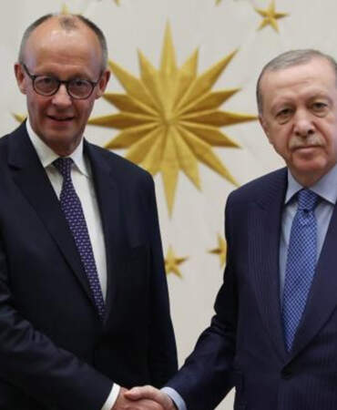 Cumhurbaşkanı Erdoğan, Almanya Başbakanı Merz ile görüştü