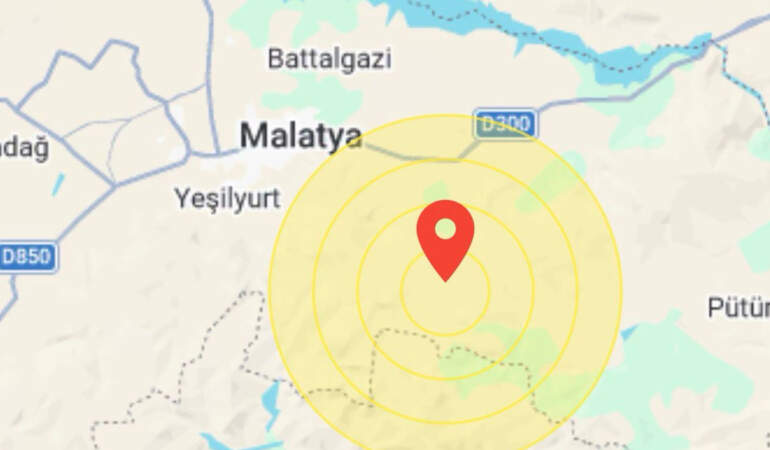 Malatya’da korkutan deprem
