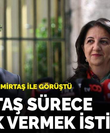 İmralı heyeti Demirtaş ile görüştü: Demirtaş sürece destek vermek istiyor