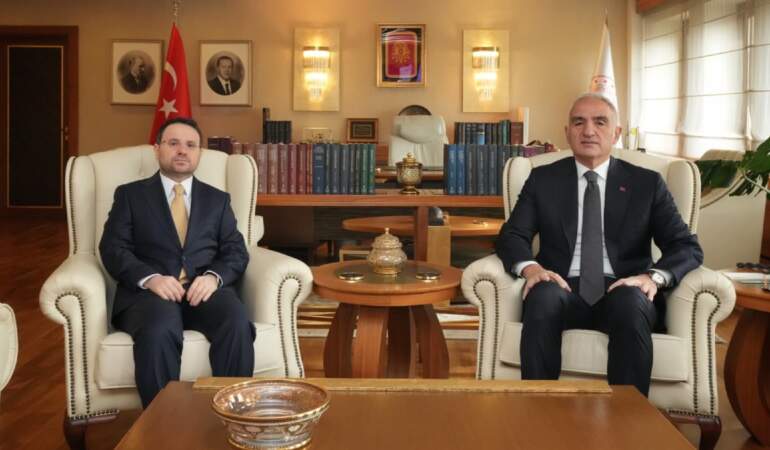 Akın Gürlek’ten Kültür ve Turizm Bakanı Ersoy’a ziyaret
