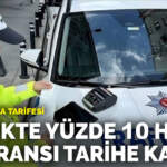 Trafikte yüzde 10 hız toleransı tarihe karıştı: İşte yeni ceza tarifesi