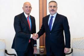 Fidan, ABD Büyükelçisi Barrack’ı kabul etti