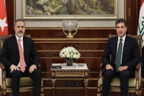 Bakan Fidan Barzani ile görüştü