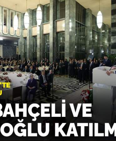 Liderler Meclis’te iftarda buluştu: Özel, Bahçeli ve Dervişoğlu katılmadı