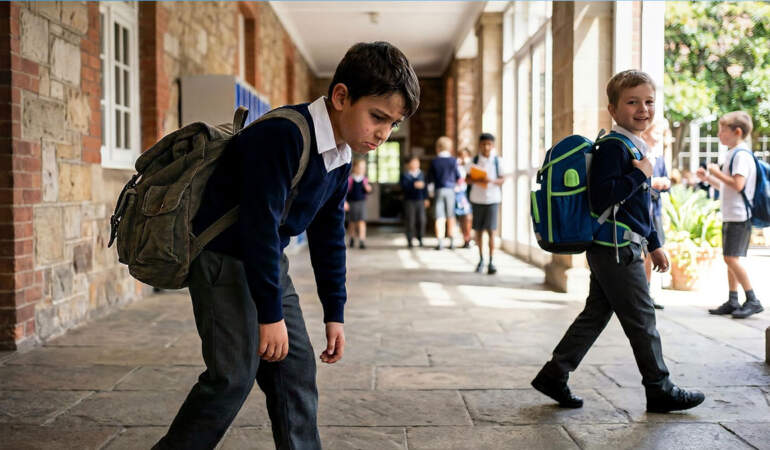 Çocuklarda ideal çanta ağırlığı ne kadar olmalı? Tek omuzda çanta taşımak zararlı mı? Ağır kitaplar sırta en yakın yere konmalı