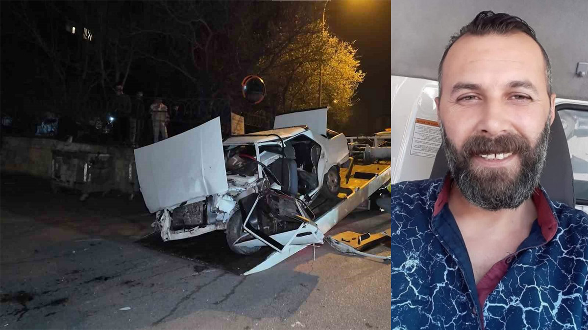 Kartal’da feci kaza! Otomobil duvara çarptı, sürücü hayatını kaybetti