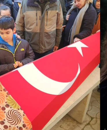 Fatma Nur öğretmen son yolculuğuna uğurlandı: Oğlu tabutuna sarıldı