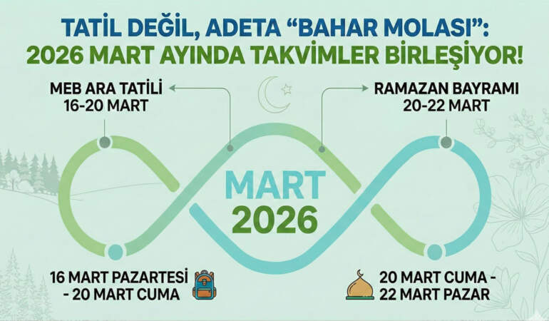 9 günlük dev tatil kapıda mı? Milyonların gözü takvimde: İşte o “Hasretle Beklenen” bayram müjdesi!