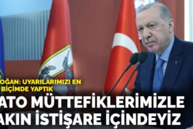İftar programında konuşan Erdoğan: NATO müttefiklerimizle yakın istişare içindeyiz