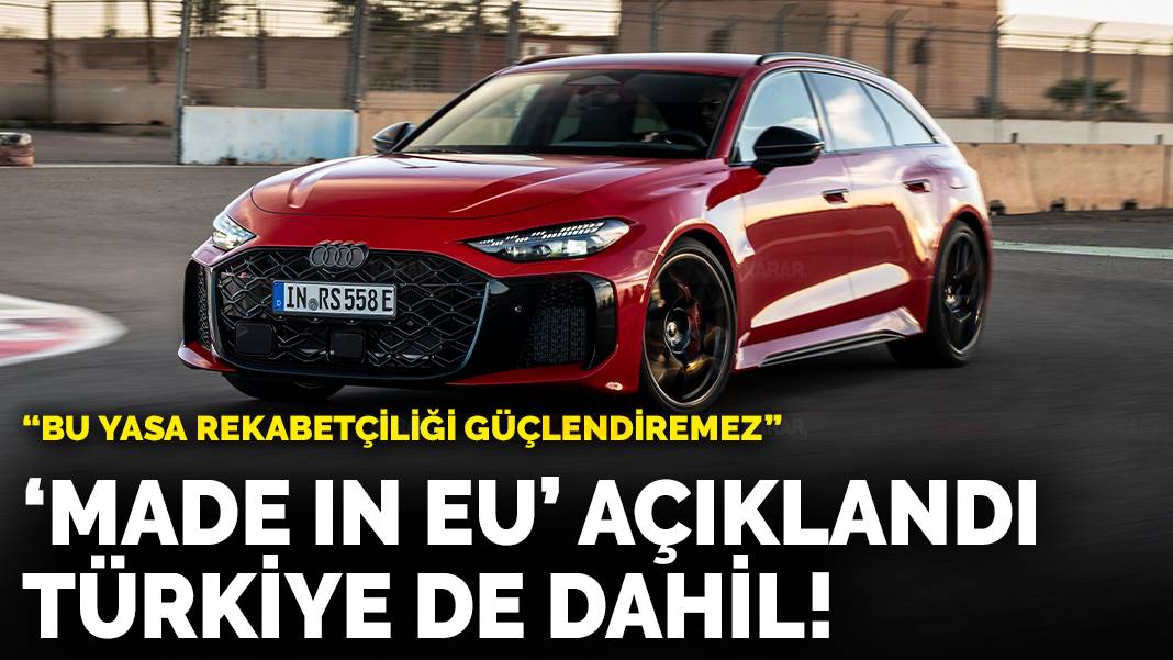 AB’nin “Made in EU” yasası çıktı ama sektör memnun değil