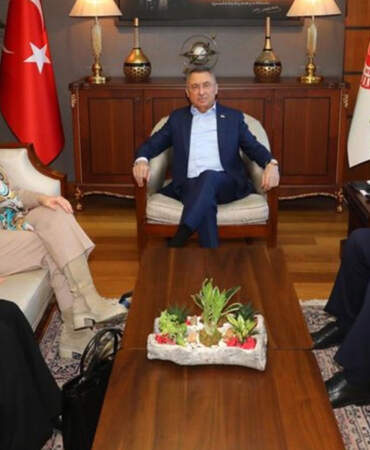 TBMM Dışişleri Komisyonu Başkanı Oktay, Almanya’nın Ankara Büyükelçisiyle görüştü