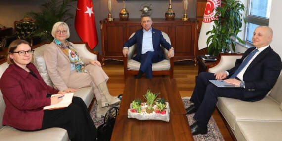TBMM Dışişleri Komisyonu Başkanı Oktay, Almanya’nın Ankara Büyükelçisiyle görüştü
