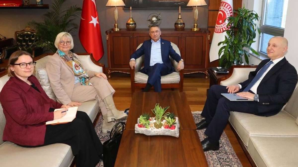 TBMM Dışişleri Komisyonu Başkanı Oktay, Almanya’nın Ankara Büyükelçisiyle görüştü