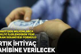 AK Parti’den milyonlarca emekliyi ilgilendiren yeni bayram ikramiyesi formülü: Artık ihtiyaç sahibine verilecek
