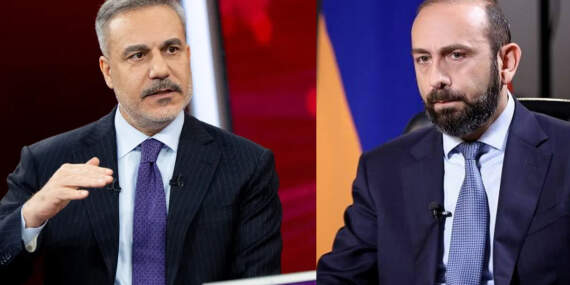 Bakan Fidan, Ermeni mevkidaşı Mirzoyan ile görüştü