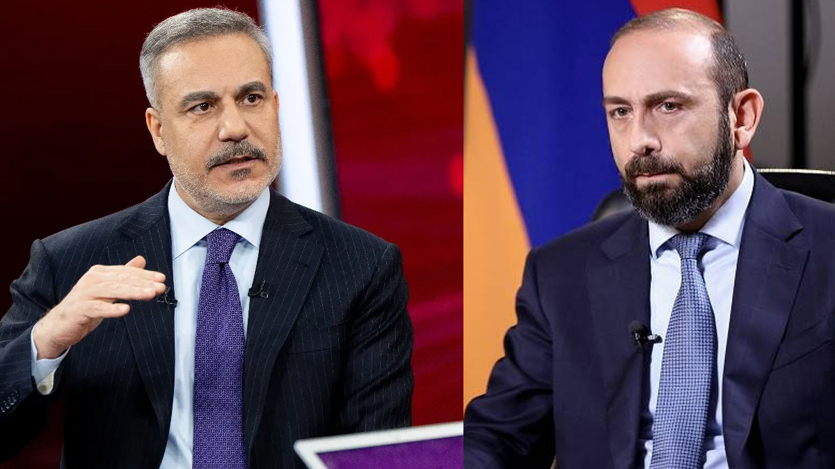 Bakan Fidan, Ermeni mevkidaşı Mirzoyan ile görüştü