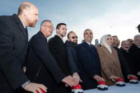 Recep Tayyip Erdoğan Anadolu İmam Hatip Lisesi için yeni yurt projesinin temeli atıldı