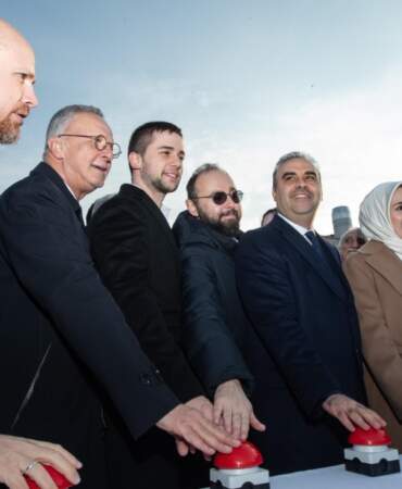 Recep Tayyip Erdoğan Anadolu İmam Hatip Lisesi için yeni yurt projesinin temeli atıldı