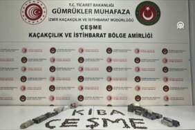 Çeşme Limanı’nda tarihi eser operasyonu: 7 bin 550 parça ele geçirildi