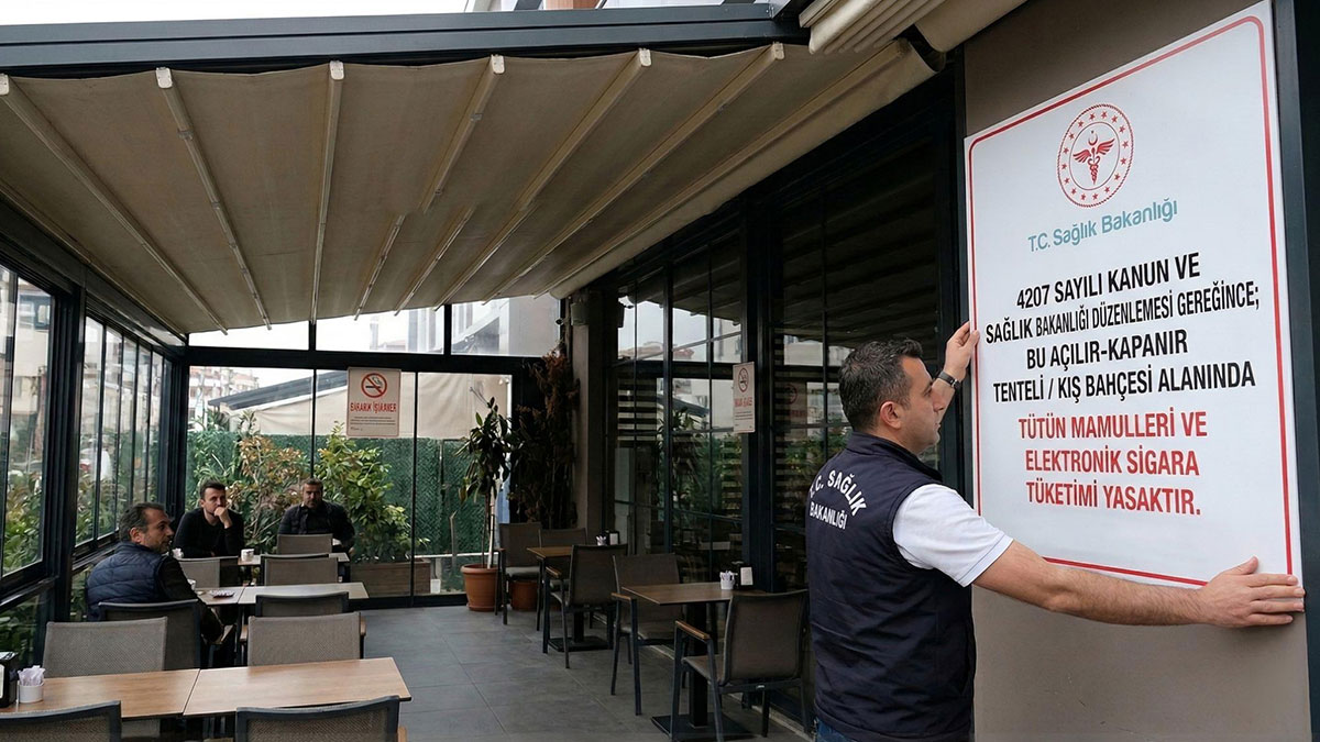 Kış bahçelerinde sigara içmek yasak mı? Sigara içme alanları kapanıyor mu? Yarı açık ve tenteli alanlara sigara yasağı