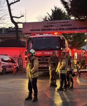Baltalimanı Kemik Hastalıkları Hastanesi’nde yangın: Hastalar tahliye edildi