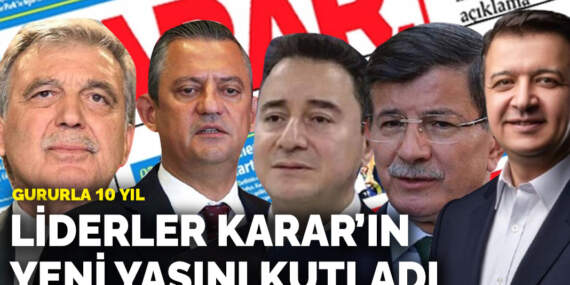 Gururla 10 yıl: Liderler ANKARAGÜNDEM’ın yeni yaşını kutladı