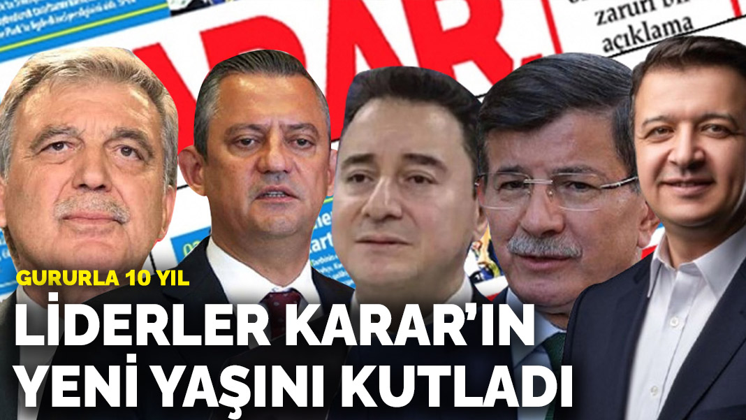 Gururla 10 yıl: Liderler ANKARAGÜNDEM’ın yeni yaşını kutladı