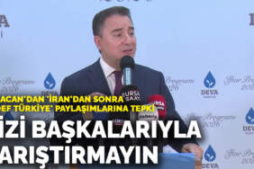 Babacan’dan ‘İran’dan sonra hedef Türkiye’ paylaşımlarına tepki: Bizi başkalarıyla karıştırmayın