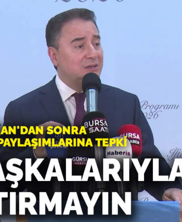 Babacan’dan ‘İran’dan sonra hedef Türkiye’ paylaşımlarına tepki: Bizi başkalarıyla karıştırmayın