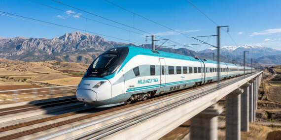 Mersin Gaziantep hızlı tren hattı güzergahı neresi? Yerli trenler hangi hatta kullanılacak? 8 vagonlu yerli tren Gaziantep yolunda