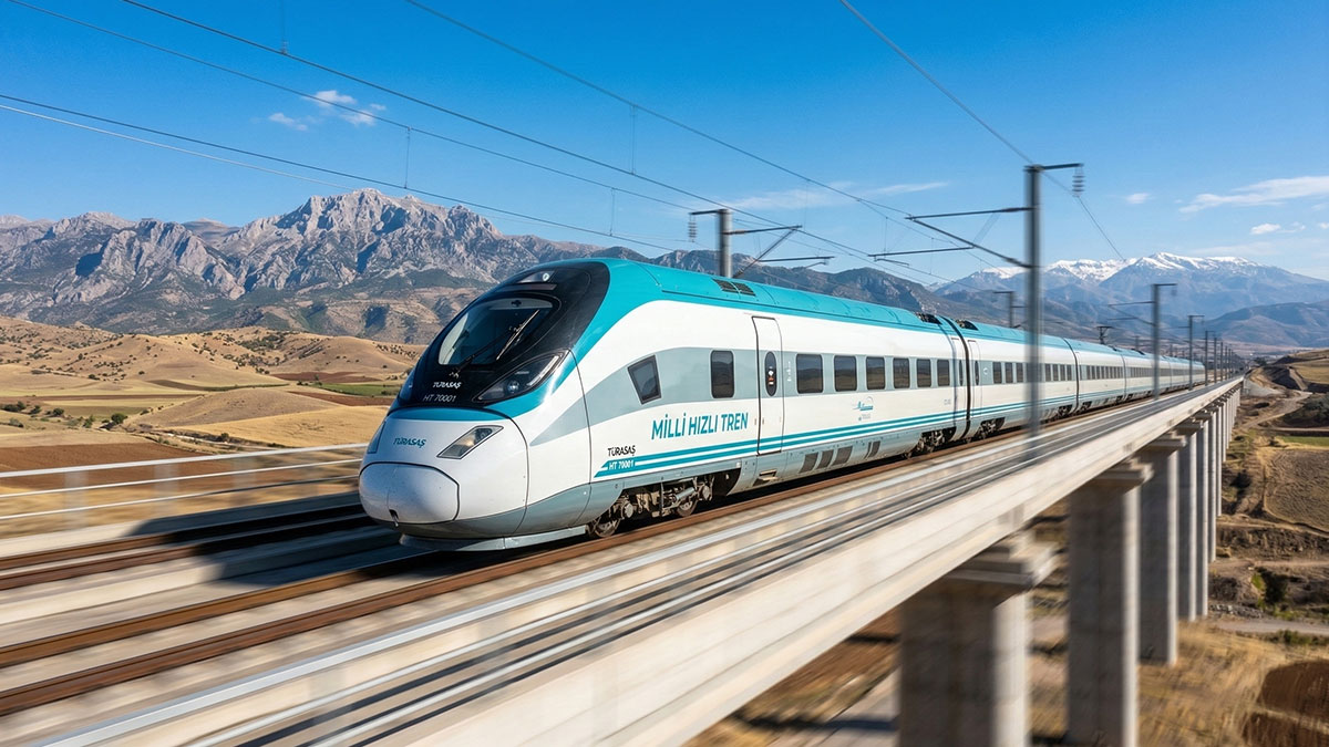 Mersin Gaziantep hızlı tren hattı güzergahı neresi? Yerli trenler hangi hatta kullanılacak? 8 vagonlu yerli tren Gaziantep yolunda