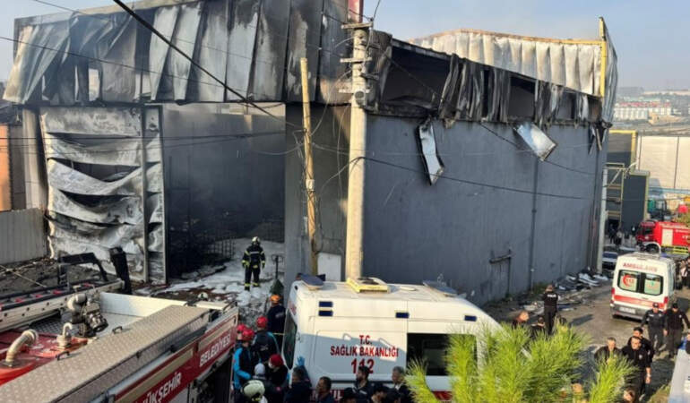 Dilovası’ndaki fabrika yangını davasında iddianame kabul edildi
